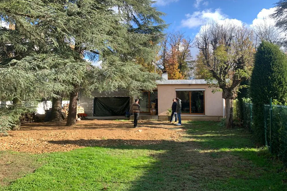 Ancienne maison à réhabiliter, avant construction de neuf